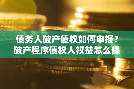 济南债务人破产债权如何申报？破产程序债权人权益怎么保障？