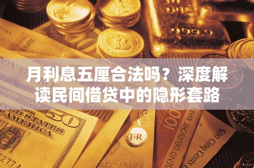济南月利息五厘合法吗？深度解读民间借贷中的隐形套路