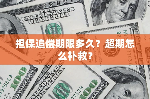 济南担保追偿期限多久？超期怎么补救？