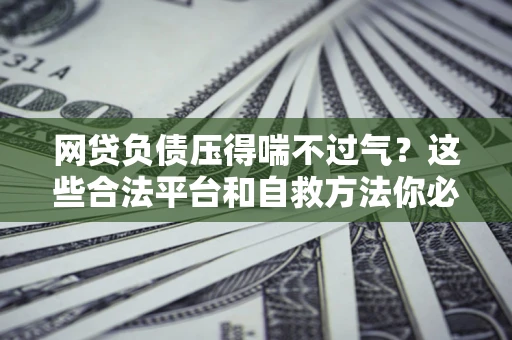 济南网贷负债压得喘不过气？这些合法平台和自救方法你必须知道！