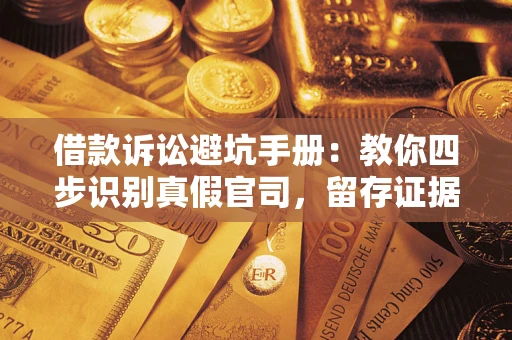 济南借款诉讼避坑手册：教你四步识别真假官司，留存证据不踩雷
