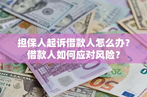 济南担保人起诉借款人怎么办？借款人如何应对风险？