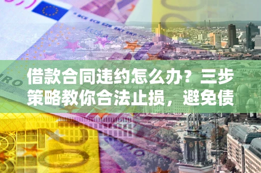 济南借款合同违约怎么办？三步策略教你合法止损，避免债务危机升级